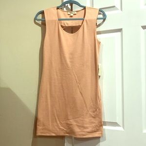 Women’s dress in peach